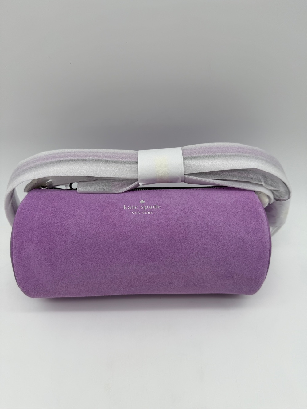 Kate Spade Roulette Suede Mini Convertible Bag Wisteria Purple